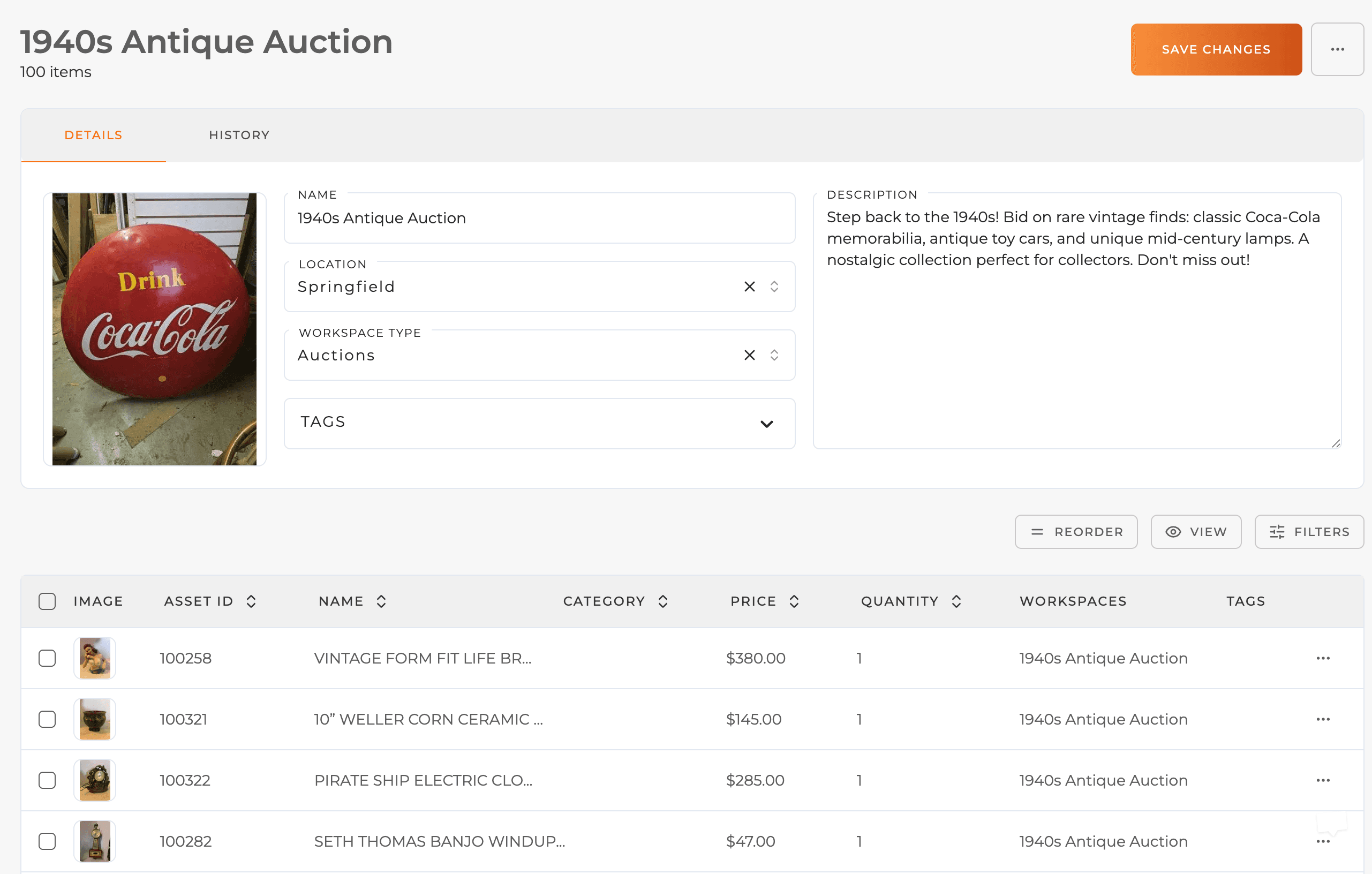 AuctionBlaze Dashboard
